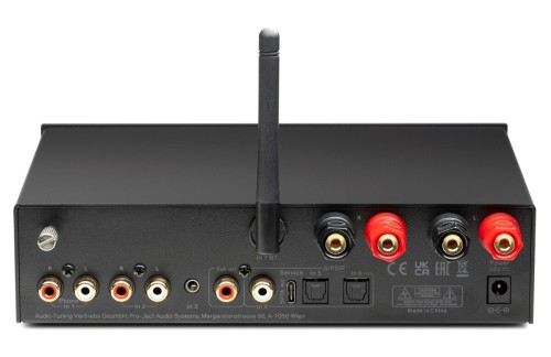 Pro-Ject STEREO SET E CD - Minimalistyczny, wielofunkcyjny system audio z CD, Bluetooth i DAC, czarny (3)