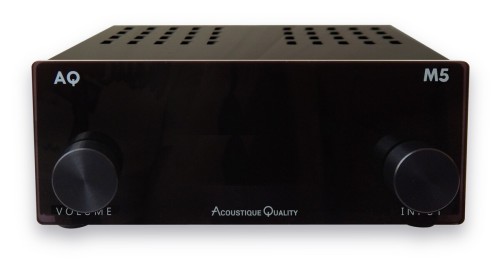 AQ M5 - Wzmacniacz zintegrowany z 4 wejściami, pilotem i wyjściem 2 x 50 W (3)