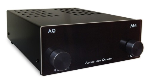 AQ M5 - Wzmacniacz zintegrowany z 4 wejściami, pilotem i wyjściem 2 x 50 W (6)