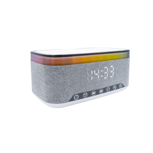 Denver CRQ-225 - radiobudzik z tunerem FM, Bluetooth, ładowaniem bezprzewodowym (4)