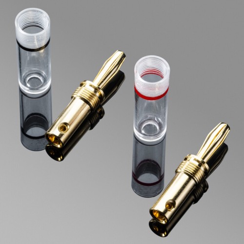 Pro-Ject Connect it Banana LS E SET - Zestaw kabli głośnikowych stereo klasy podstawowej (6)