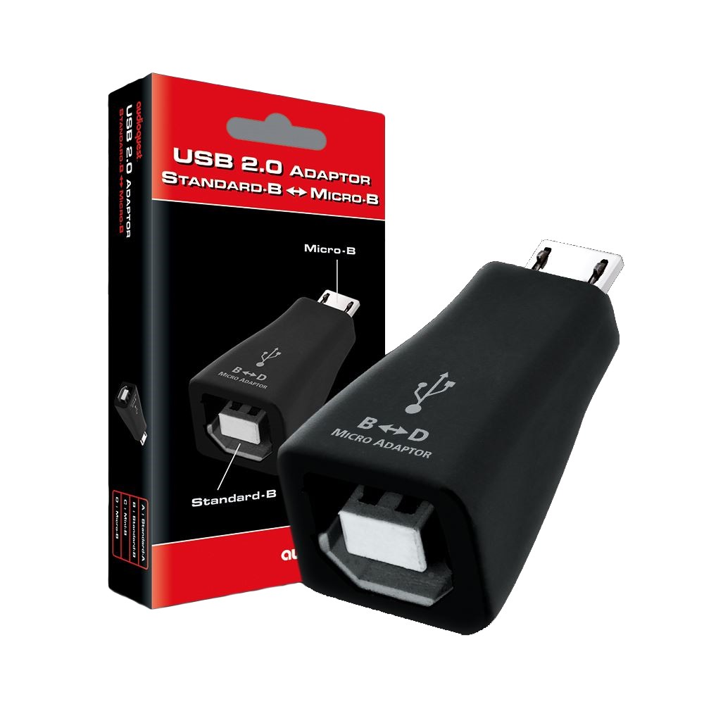 Audioquest przejściówka USB-B na USB Micro 2.0