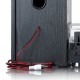 Lenco LS-101BK Gramofon z głośnikami z funkcją Bluetooth