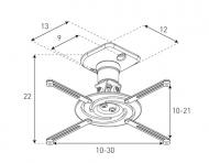 Sufitowy uchwyt do projektora Surefix910  SONOROUS