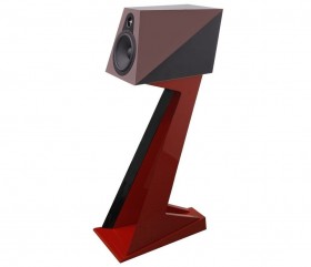 Obrazek dla: AQ PASSION ORCA  Podstawki pod kolumny głośnikowe. Loudspeaker Floor Stands 69,5cm Czerwono / Czarne