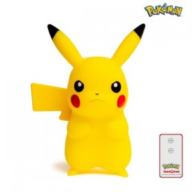 Pokémon  PIKACHU LED  Wyjątkowa lampa LED 3D w kształcie Pikachu o wysokości 25 cm  oficjalny licencjonowany produkt firmy The Pokémon Company.