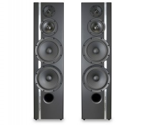 Obrazek dla: Acoustique Quality PASSION FEVER  Trójdrożna kolumna podłogowa / Scan Speak / SB Acoustics / o mocy 240W / Black Matt