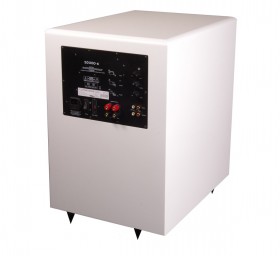 Obrazek dla: Acoustique Quality PONTOS W Aktywny subwoofer do zestawu kina domowego lub stereo / biały lakier HIGH GLOSS
