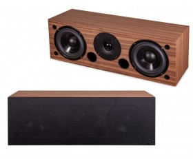 Obrazek dla: Acoustique Quality WEGA 51  Dwudrożny głośnik centralny kina domowego o mocy 120W / ORZECH 