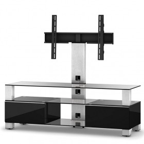 Sonorous MD8143 HIGH GLOSS CINXBLK  przeźroczyste szkło, inox aluminium, czarny 