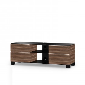 Sonorous MD9340 WOOD BHBLKVIC czarne szkło, czarne aluminium, orzech victori