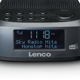 Lenco CR605BK  radiobudzik z radie FM i DAB+