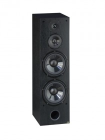 Obrazek 2 dla: Acoustique Quality WEGA 55  Kolumna podłogowa, trójdrożny zestaw kolumn o mocy 250W / CZARNY JESION 