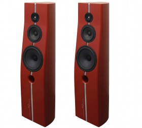 Obrazek dla: Acoustique Quality PASSION  Bezkompromisowa trójdrożna kolumna podłogowa /  Czerwony lakier / mat