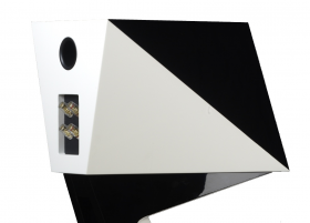 Obrazek 2 dla: Acoustique Quality PASSION ORCA  Designerski zestaw do nowoczesnego wnętrza, o doskonałej konstrukcji High End / ScanSpeak / kolor black / white