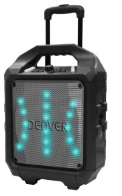 Przenośny głośnik z efektem świetlnym LED Denver  TSP505