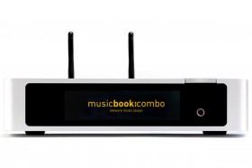 LINDEMANN MUSICBOOK COMBO  Kompaktowy, niezwykle eleganckie i jednocześnie uniwersalne odtwarzacz sieciowy. Wzmacniacz, streamer i wzmacniacz słuchawkowy w jednym.