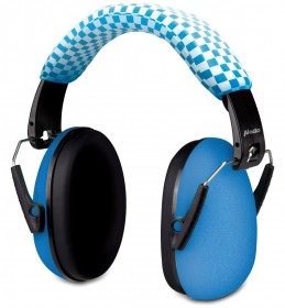 Ochronniki słuchu dla niemowląt i małych dzieci  niebieskie Alecto BV71BW
