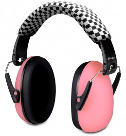 Ochronniki słuchu dla niemowląt i małych dzieci  różowe Alecto BV71RE