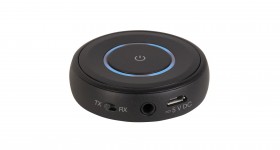 Bezprzewodowy nadajnik i odbiornik audio 2 w 1
Rozszerz funkcje swojego systemu dźwiękowego
Możliwość podłączenia do 2 urządzeń jednocześnie
Kompaktowa i przenośna konstrukcja
Duża autonomia
Zawiera kabel do ładowania i adapter audio 