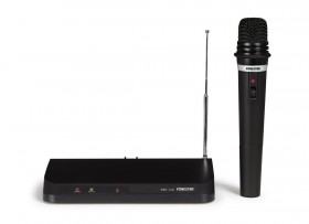 Fonestar MSH110   Zestaw bezprzewodowy VHF: Odbiornik + mikrofon do ręki, pasmo 174194 MHz. 11 kanałów