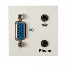 Obrazek 2 dla: Fonestar WP52JVJ   Panel przyłączeniowy VGA D15 żeński