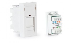 Obrazek dla: Fonestar WP49RJ  Moduł punktu przyłączeniowego  złącze LAN RJ45 FTP Cat 6.