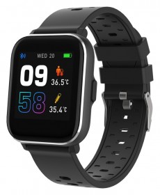 Denver SW165 Smartwatch Bluetooth z czujnikami temperatury ciała, tlenu we krwi i tętna