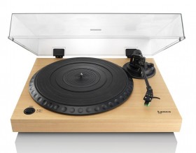 Lenco L 91  drewniany gramofon z wyjściem USB