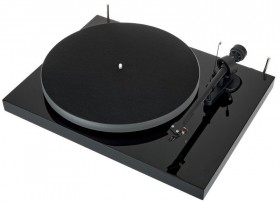 Obrazek 2 dla: Project Debut III Esprit HG Black + OM10 gramofon z wkładką Ortofon OM10E.