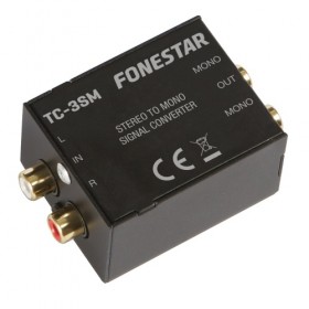 Fonestar TC3SM  konwerter sygnału audio stereo na mono
