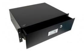 Obrazek dla: Fonestar FRP15  Metalowa szuflada do szaf 3 U 19" z montażem na froncie