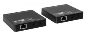 Fonestar 7940XTUHD HDMI extender CAT 6  zestaw do przesyłania sygnału HDMI 4K/60 Hz i 1080p na większe odległości do 70 m
