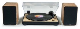 Obrazek dla: Gramofon z aktywnymi głośnikami THOMSON TT300 WS602DUO
