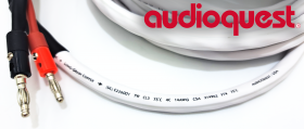 Acoustique Quality SLiPDB 16/4 (biały) Zestaw kabli głośnikowych HiFi, wykonany z przewodów marki Audioquest DŁUGOŚĆ 5 metrów