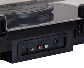 Denver VPL230  Gramofon z wbudowanymi głośnikami, Bluetooth, USB i gniazdem kart SD i MP3, czarny