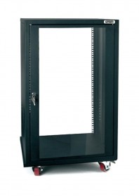 Obrazek dla: Fonestar FP18U  Uniwersalny metalowy stojak 19" z przezroczystymi drzwiczkami
