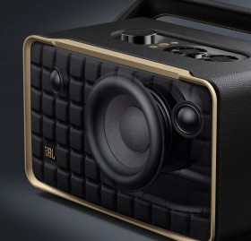 JBL Authentics 300 Inteligentny głośnik domowy w stylu retro, z łącznością WiFi, Bluetooth i asystentami głosowymi