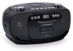 Radiomagnetofon Thomson RK200CD przenośny odtwarzacz CD / kasetowy z radiem FM / AM