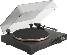 Gramofon  JBL Spinne BT wyposażony w Bluetooth z AptXHD Czarnozłoty