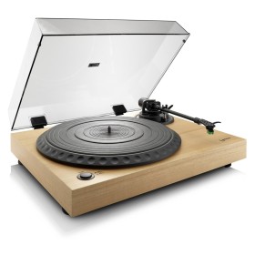 Lenco L 91  drewniany gramofon z wyjściem USB