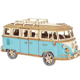 Puzzle 3D drewniane model samochodu Volkswagen VW T1 