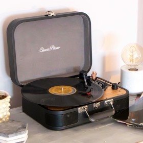 Obrazek 2 dla: Lenco TT116BK  gramofon z wbudowanymi głośnikami i Bluetooth