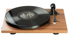 Obrazek dla: Gramofon  ProJect E1 z wkładką AudioTechnica AT3600L Orzech