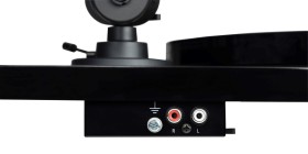 Obrazek 2 dla: ProJect E1 PHONO z wbudowanym przedwzmacniaczem + z wkładką AudioTechnica AT3600L  Czarny