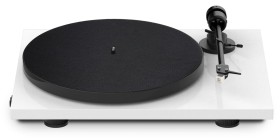 Obrazek dla: Gramofon ProJect E1 BT z wbudowanym przedwzmacniaczem oraz wkładką AT3600L, nadajnik Bluetooth, biały