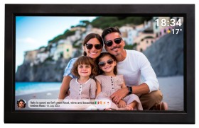 Cyfrowa Ramka na zdjęcia FRAMEO WiFi Ekran dotykowy IPS 15,6" 16GB Denver PFF1503BLACK