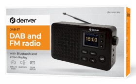 Denver DAB57  radio DAB+ i FM z Bluetooth