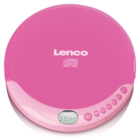 LENCO CD011PK  Przenośny odtwarzacz CD  Różowy