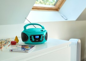 Bigben CD62BLUSBBT  przenośny odtwarzacz CD/MP3, USB z radiem FM i Bluetooth
